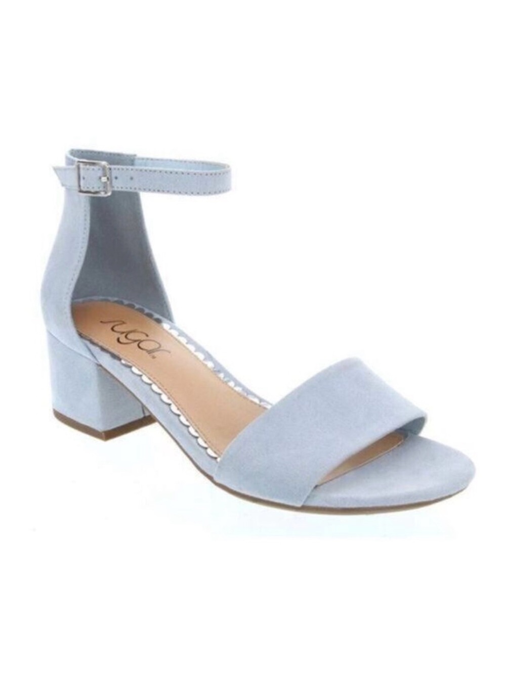 Sugar Women’s Sandals sz 10 Block Heel Powder Blue NEW # box 478